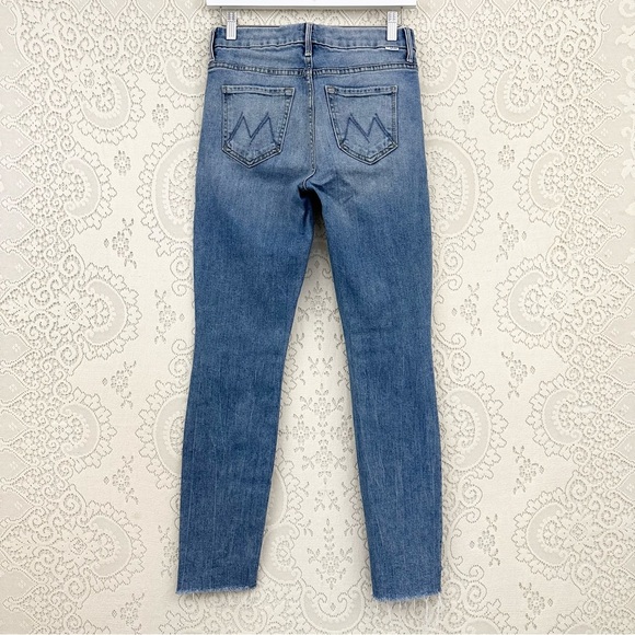 Mother Denim The Looker Ankle Step Fray in Truth Or Dare - Picture 3 of 15
